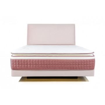 Cassandra Floating Bed With LED Light - Pink
